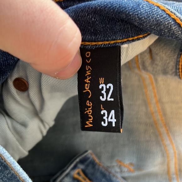 NUDIES JEANS. Men’s 32x34. Style is “Tight Terry” - Picture 5 of 6